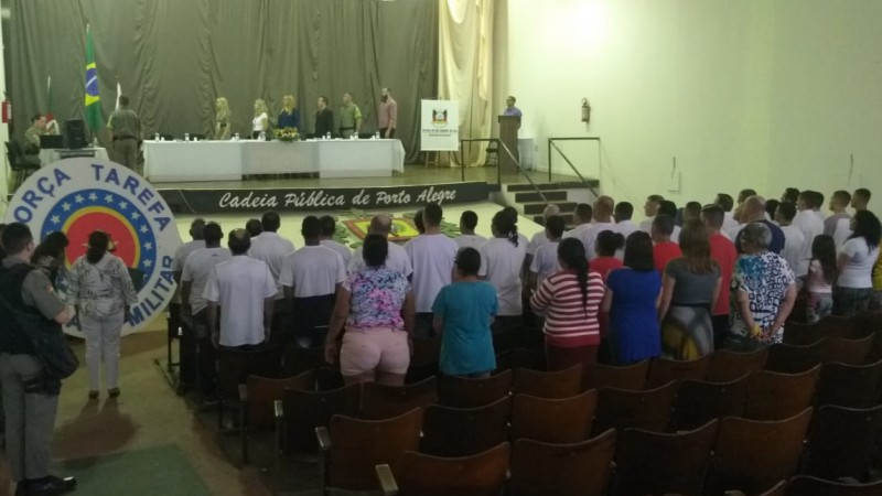 Formatura Cadeia Pública III