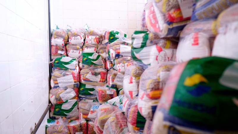 Serão distribuídas 60 mil cestas básicas em todo o Rio Grande do Sul