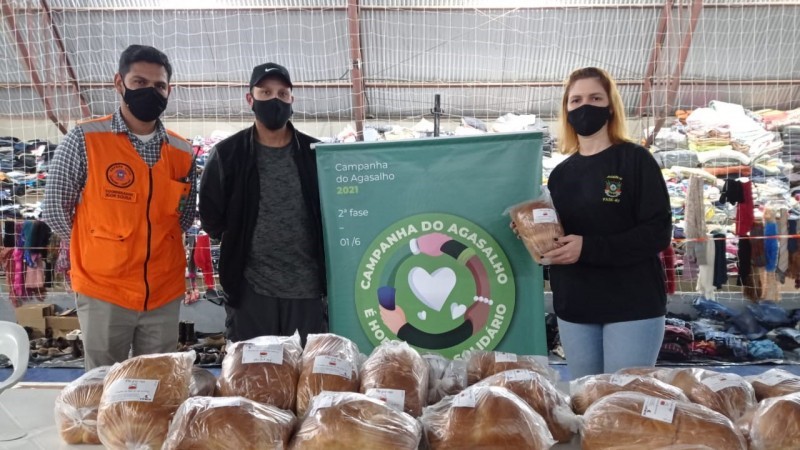 Mil unidades de pães foram produzidos e doados à comunidade em 2021