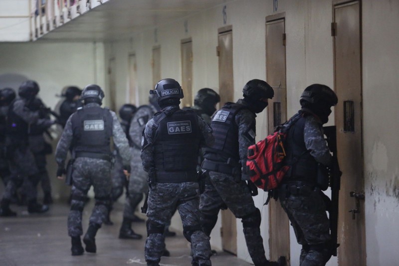 Susepe realiza revista geral na Penitenciária de Caxias do Sul