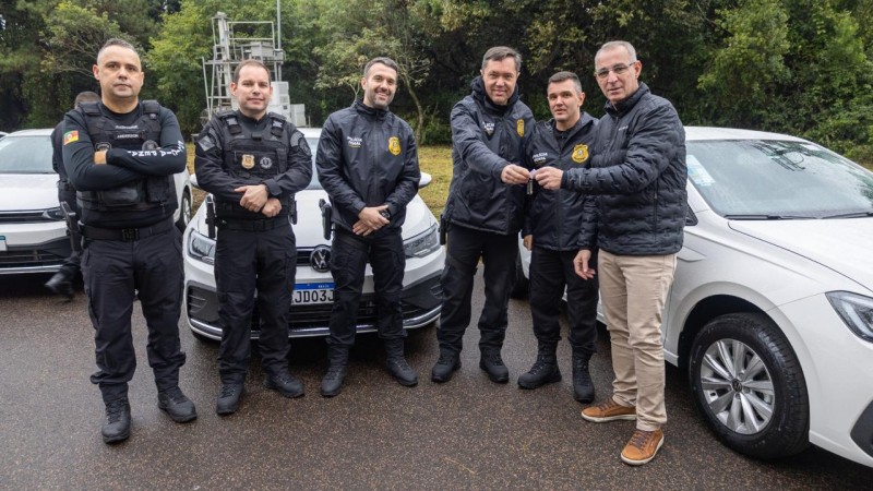 Novos veículos Polícia Penal