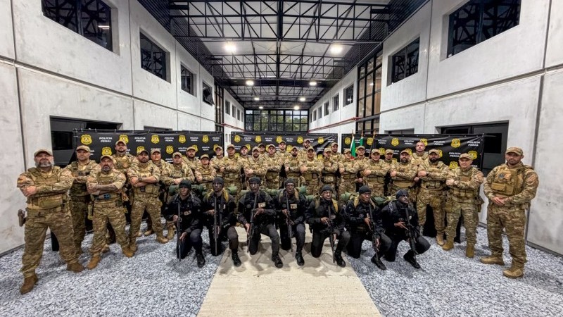 Formatura do Cope foi realizada na nova sede da Pol&iacute;cia Penal.